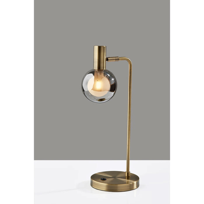 Adesso Starling LED Desk Lamp Antique Brass (3933-21)