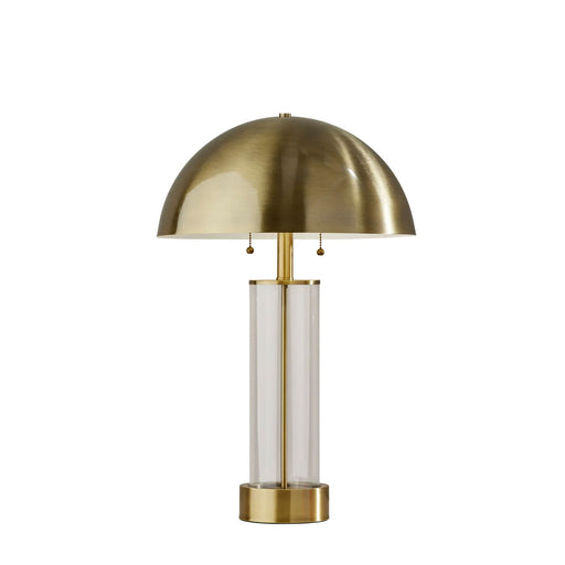 Adesso Troy Table Lamp Antique Brass (3054-21)