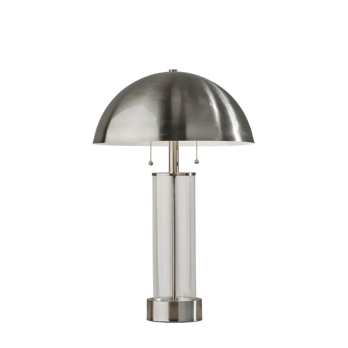 Adesso Troy Table Lamp Brushed Steel (3054-22)