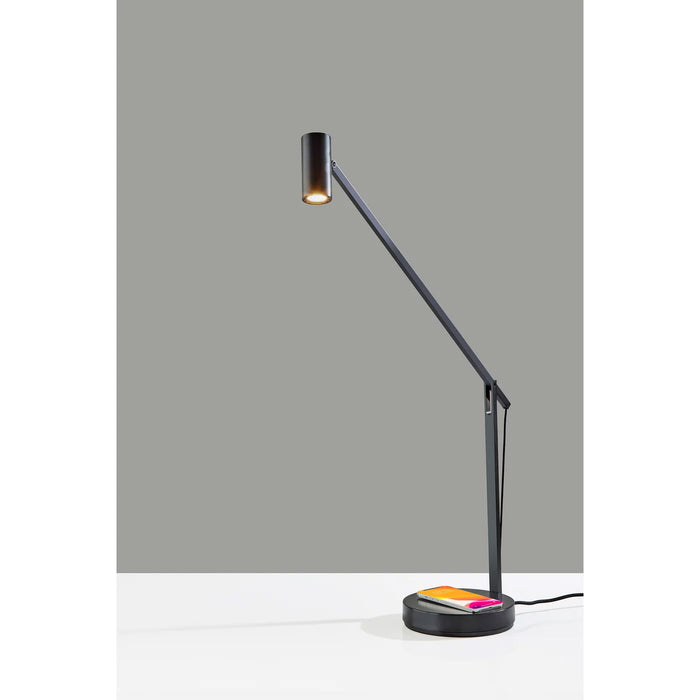 Adesso Turrell Task Lamp With Wireless Charging Bronze Finish (10036309BRZ)