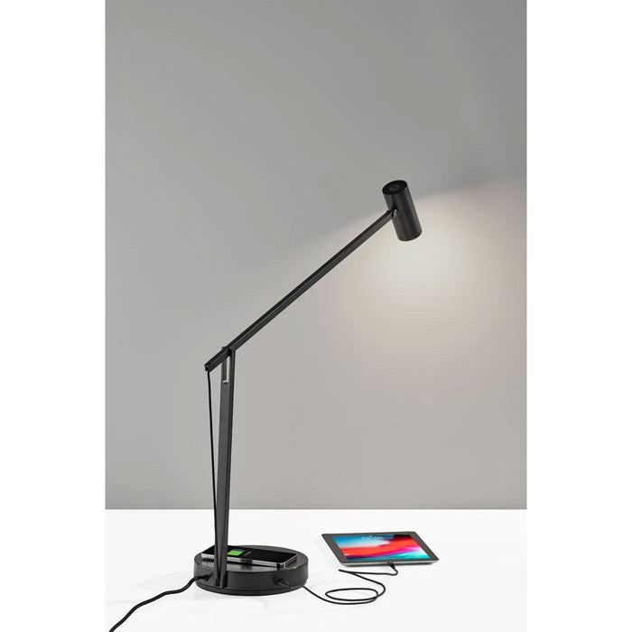 Adesso Turrell Task Lamp With Wireless Charging Bronze Finish (10036309BRZ)