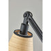 Adesso Walden Table Lamp Black Metal And Wood (4088-01)