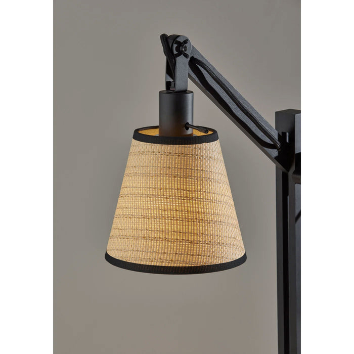 Adesso Walden Table Lamp Black Metal And Wood (4088-01)