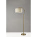 Adesso Willard Floor Lamp Antique Brass (4039-21)