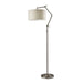 Adesso Willard Floor Lamp Brushed Steel (4039-22)