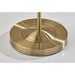 Adesso Willard Multi-Joint Floor Lamp Antique Brass (4035-21)