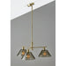 Adesso Zoe 3-Light Chandelier Antique Brass (3796-21)