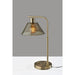 Adesso Zoe Desk Lamp Antique Brass (3797-21)