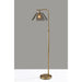 Adesso Zoe Floor Lamp Antique Brass (3798-21)