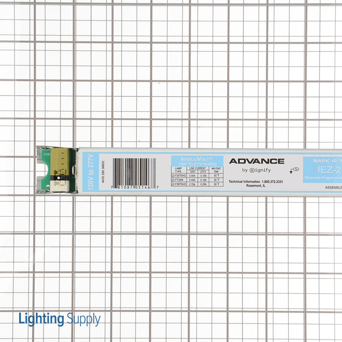 Advance IEZ2S24D35M Electronic Dimmable Ballast-2 F24T5HO 120-277V (913710288902)