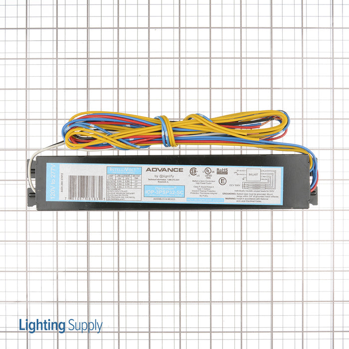 Advance IOP3PSP32SC35I Electronic Ballast-3 F32T8 120-277V (913710894401)