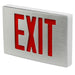 Best Lighting Products Die-Cast Aluminum Exit Sign Universal Single/ Double Face Red Letters White Housing Aluminum Face AC Only No Self-Diagnostics Dual Circuit 277V (KXTEU3RWA2C-277-TP-USA)