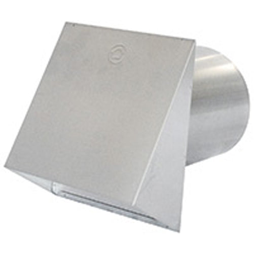 Air King 6 Inch Round Galvanized Steel Wall Cap With Damper (PWC6R)