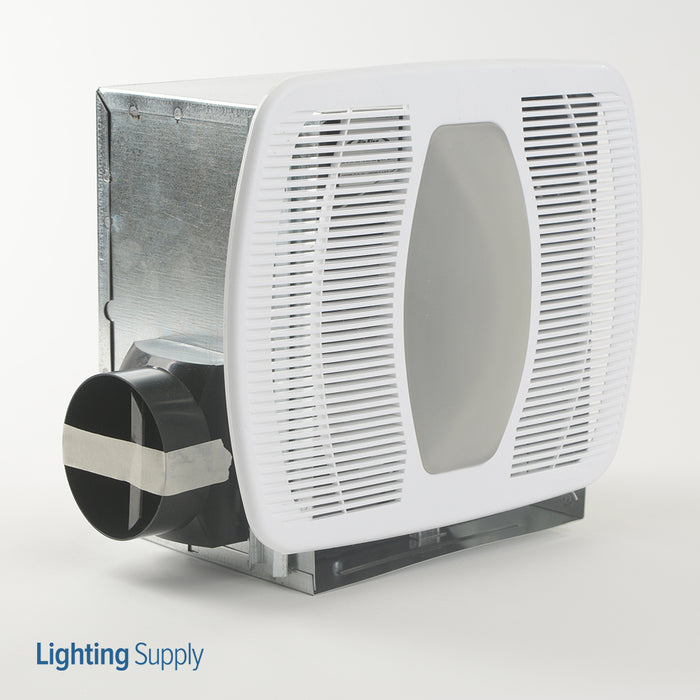 Air King 80 CFM Energy Star Certified Exhaust Fan With LED Light And Nightlight (LEDAK80)