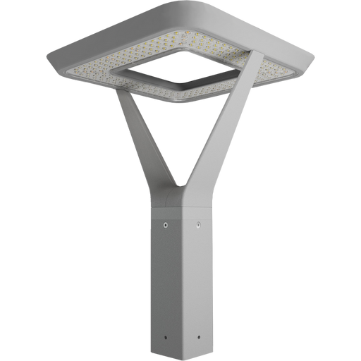 RAB AL5 Architectural Post-Top Area Light Square Wattage/CCT Selectable 120W/60W/30W 3000K/4000K/5000K 480V Type V Wide Roadway Gray (AL5SRG/480)