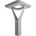 RAB AL5 Architectural Post-Top Area Light Square Wattage/CCT Selectable 120W/60W/30W 3000K/4000K/5000K 480V Type V Wide Roadway Gray (AL5SRG/480)