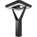 RAB AL5 Architectural Post-Top Area Light Square Wattage/CCT Selectable 120W/60W/30W 3000K/4000K/5000K 480V Type V Wide Motion Sensor Arm Bronze (AL5S/480/SA)