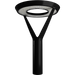 RAB AL5 Architectural Post-Top Area Light Round Wattage/CCT Selectable 120W/60W/30W 3000K/4000K/5000K 480V Type V Wide Black (AL5B/480)