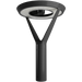 RAB AL5 Architectural Post-Top Area Light Round Wattage/CCT Selectable 120W/60W/30W 3000K/4000K/5000K 120-277V Type V Wide Motion Sensor Arm Bronze (AL5/SA)