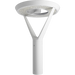RAB AL5 Architectural Post-Top Area Light Round Wattage/CCT Selectable 120W/60W/30W 3000K/4000K/5000K 480V Type V Wide Twistlock Photocell White (AL5W/480/PCTA)