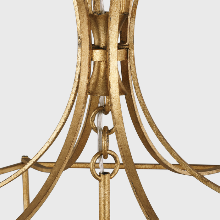 Generation Lighting Bantry House Wide Lantern Antique Gild (AC1046ADB)