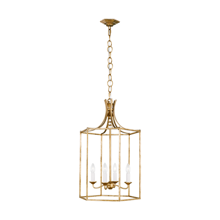 Generation Lighting Bantry House Medium Lantern Antique Gild (AC1014ADB)