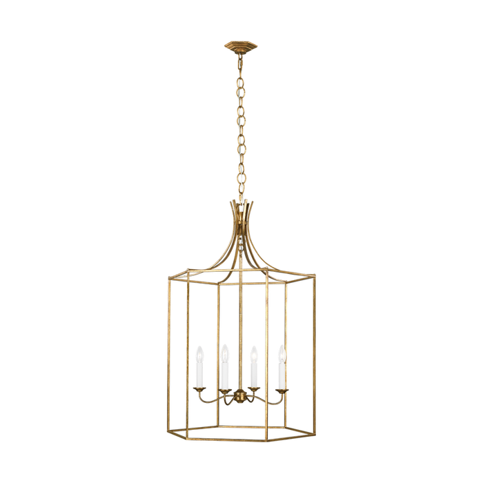 Generation Lighting Bantry House Large Lantern Antique Gild (AC1024ADB)