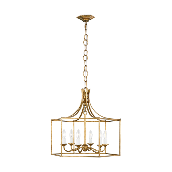 Generation Lighting Bantry House Wide Lantern Antique Gild (AC1046ADB)