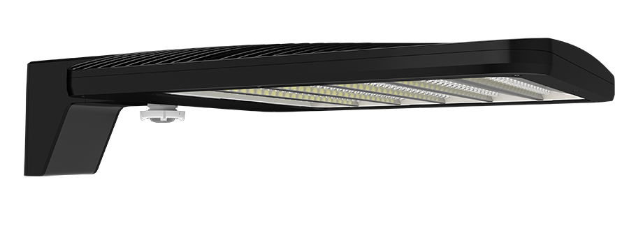 RAB ALED 170W-220W-260W At 4000K 480V Pole Mount WS Sensor 40 Foot Lens Black (ALEDLATNB/480/WS4)