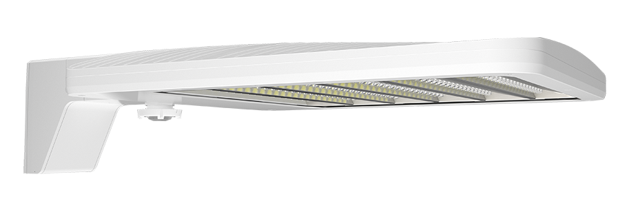 RAB ALED 170W-220W-260W At 4000K 480V Pole Mount WS Sensor 20 Foot Lens White (ALEDLATNW/480/WS2)