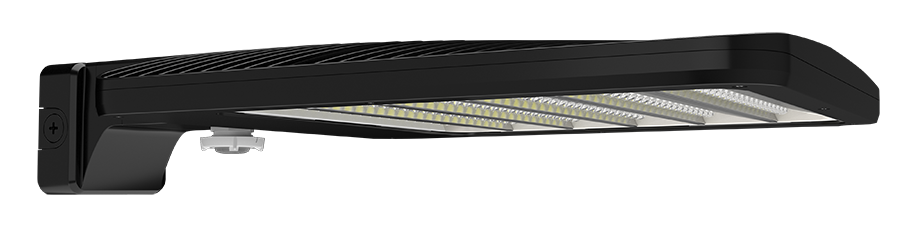 RAB ALED 170W-220W-260W Type II 4000K 480V Wall Mount WS Sensor 40 Foot Lens Black (ALEDL2TWMNB/480/WS4)