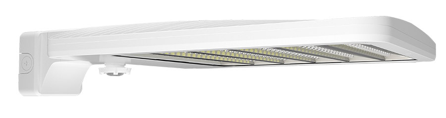 RAB ALED 170W-220W-260W At 5000K 480V Wall Mount WS Sensor 20 Foot Lens White (ALEDLATWMW/480/WS2)