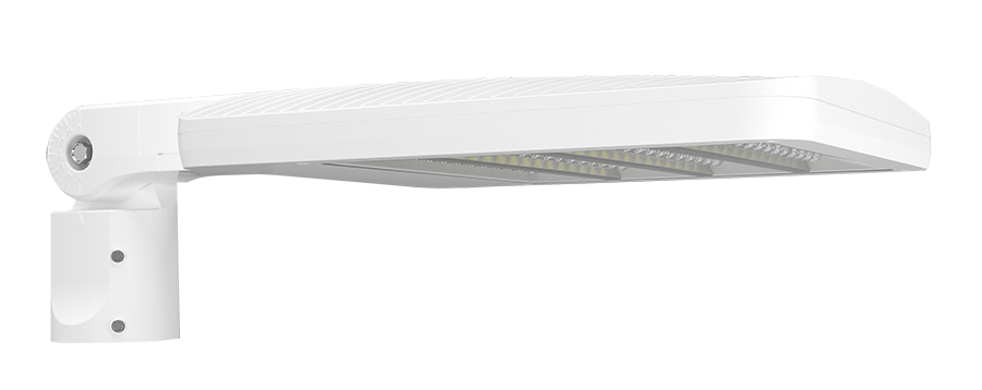 RAB ALED Field Adjustable Area Light 78W/90W/150W Type IV 3000K 480V Slipfitter Mount 7-Pin Receptacle White (ALEDM4TSFYW/480/7PR)