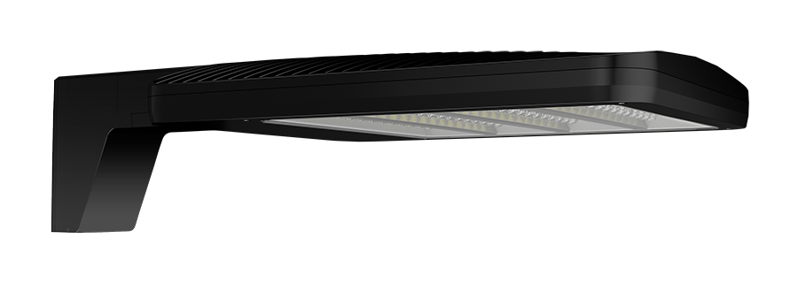 RAB ALED Field Adjustable Area Light 78W/90W/150W Type II 3000K 480V Pole Mount Black (ALEDM2TYB/480)