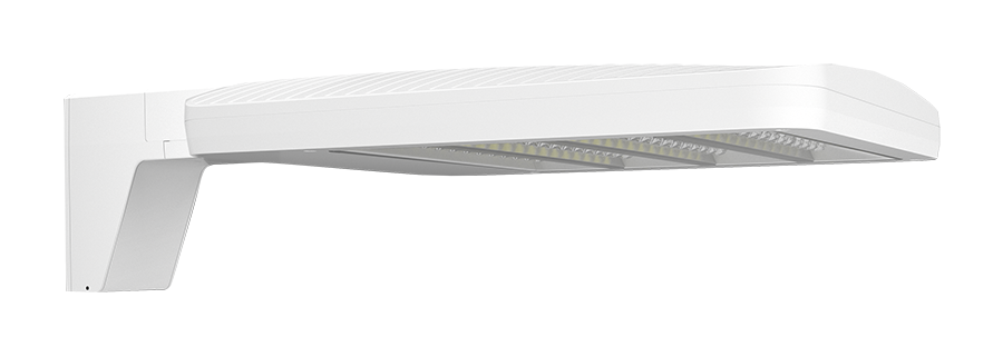 RAB ALED Field Adjustable Area Light 78W/90W/150W 3000K 480V Pole Mount 7-Pin Receptacle White (ALEDMATYW/480/7PR)