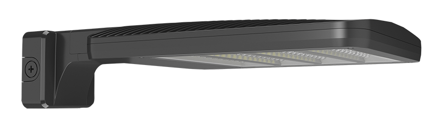 RAB ALED Field Adjustable Area Light 78W/90W/150W Type IV 3000K 480V Wall Mount Bronze (ALEDM4TWMY/480)