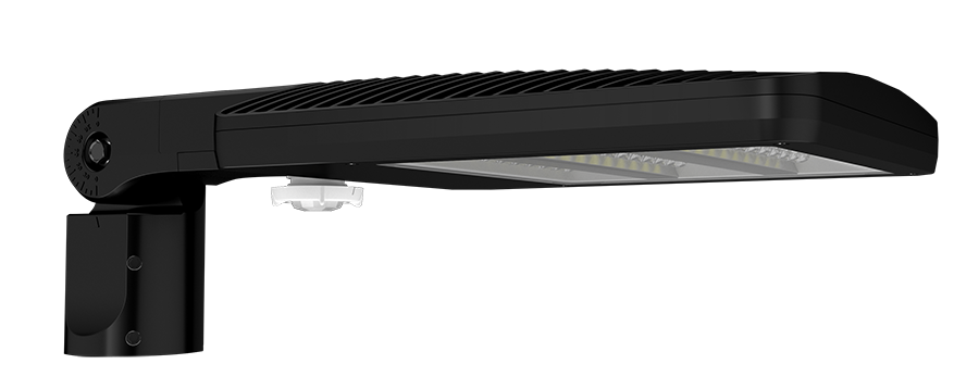 RAB ALED 80W/60W/40W At 4000K With Slipfitter WS Sensor 20 Foot Lens Black (ALEDSATSFNB/WS2)