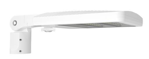 RAB ALED Field Adjustable Area Light 80W/60W/40W Type IV 3000K Slipfitter Mount Wattstopper Sensor 20 Foot Lens White (ALEDS4TSFYW/WS2)