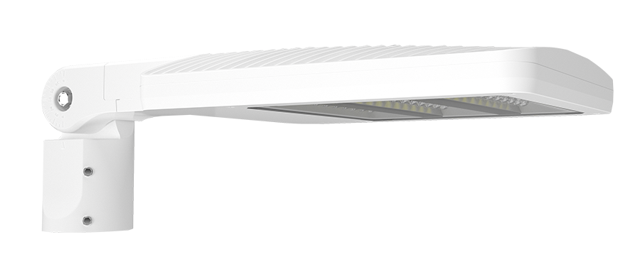 RAB ALED Field Adjustable Area Light 80W/60W/40W Type V 3000K Slipfitter Mount White (ALEDS5TSFYW)