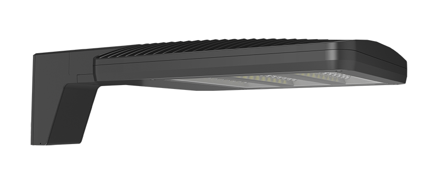 RAB ALED Field Adjustable Area Light 80W/60W/40W Type V 3000K Pole Mount 7-Pin Receptacle Bronze (ALEDS5TY/7PR)