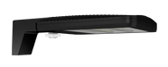 RAB ALED Field Adjustable Area Light 80W/60W/40W Type III 3000K Pole Mount Wattstopper Sensor 20 Foot Lens Black (ALEDS3TYB/WS2)