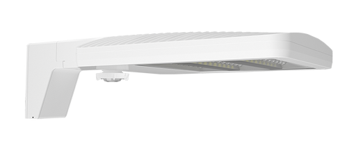 RAB ALED Field Adjustable Area Light 80W/60W/40W Type III 3000K Pole Mount Wattstopper Sensor 20 Foot Lens White (ALEDS3TYW/WS2)
