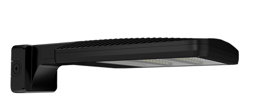 RAB ALED Field Adjustable Area Light 80W/60W/40W Type V 3000K Wall Mount 7-Pin Receptacle Black (ALEDS5TWMYB/7PR)