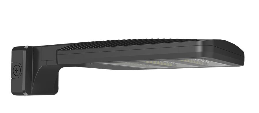 RAB ALED Field Adjustable Area Light 80W/60W/40W Type IV 3000K Wall Mount 7-Pin Receptacle Bronze (ALEDS4TWMY/7PR)