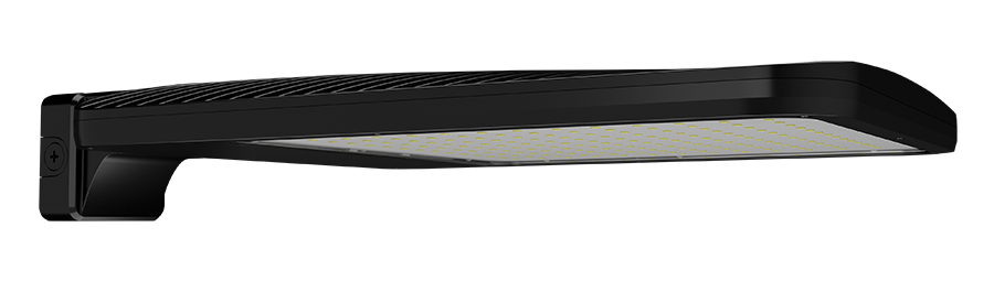 RAB ALED 300W-345W-385W Type III 4000K 480V Wall Mount Black (ALEDXL3TWMNB/480)