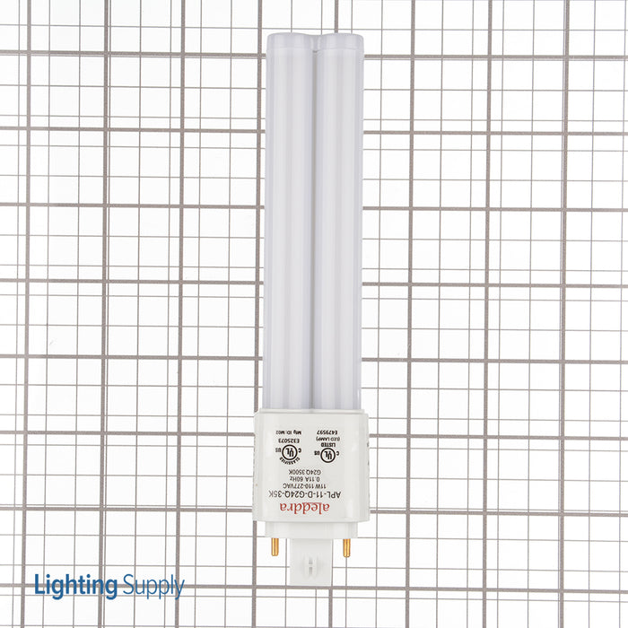 Aleddra CF-LED Lamp 11W G24Q 4-Pin 3500K 110-277V Dual-Mode (APL-11-D-G24Q-35K)