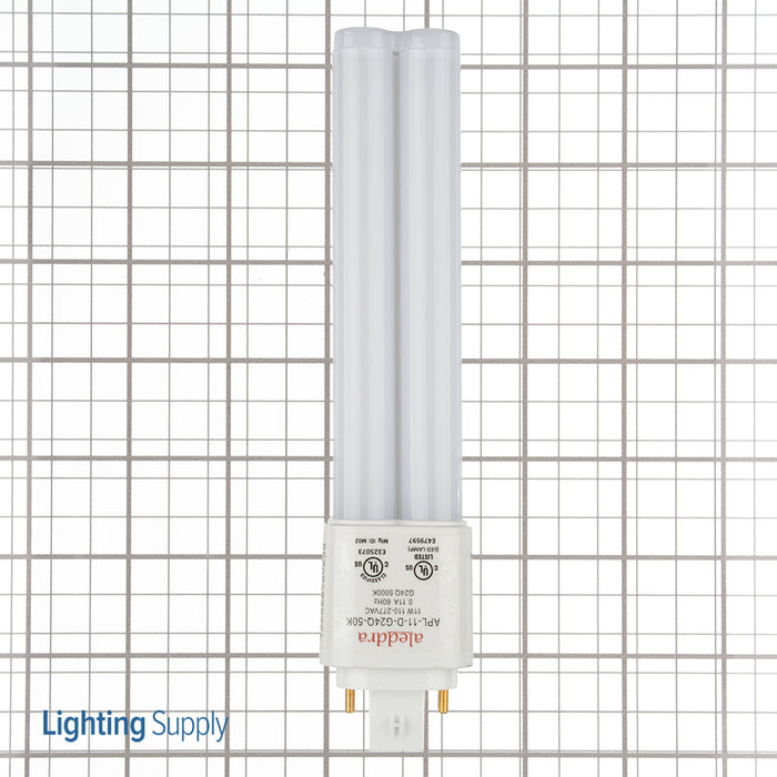 Aleddra CF-LED Lamp 11W G24Q 4-Pin 5000K 110-277V Dual-Mode (APL-11-D-G24Q-50K)