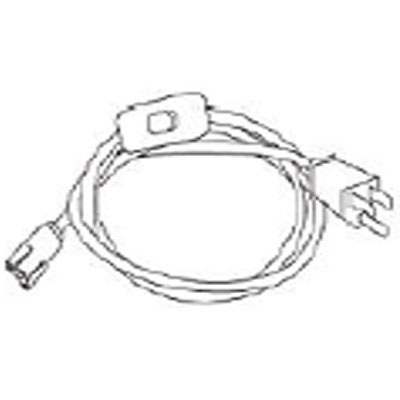 Aleddra NEMA 5-15 Plug Cable With Inline On/Off Switch 36 Inch (INT-PC-SWITCH-36)