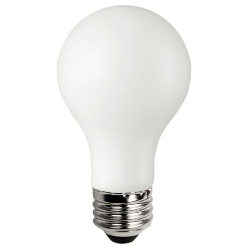 TCP LED 40W Equivalent Glass A19 Non-Dimmable 5000K Frosted (LFF40A19N1550K)