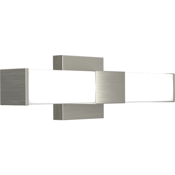RAB Allure Vanity 18 Inch 20W Square CCT Selectable 2700K/3000K/3500K/4000K/5000K 1300Lm 120V Triac/ELV Brushed Nickel (ALR-18SBN)